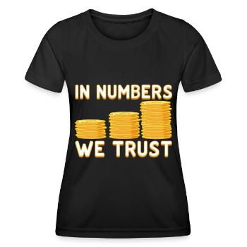 Secrétaire Comptable des Comptables Comptabilité - T-shirt sport Femme - noir - Devant - AI Model Female 172 light (172cm)