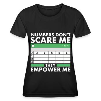 Accounting Secretary of Accountants Accounting - Women's Functional T-Shirt - black - Front - AI Model Female 172 light (172cm)