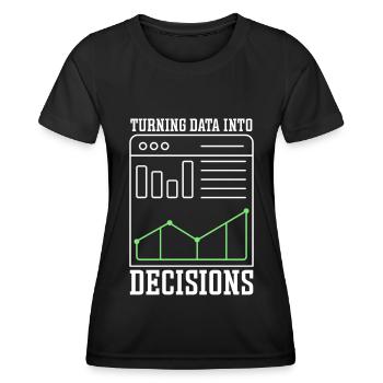 Accounting Secretary of Accountants Accounting - Women's Functional T-Shirt - black - Front - AI Model Female 172 light (172cm)