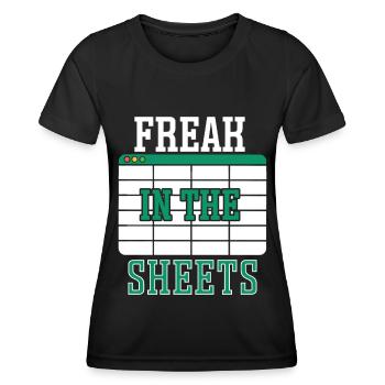 Accounting Secretary of Accountants Accounting - Women's Functional T-Shirt - black - Front - AI Model Female 172 light (172cm)