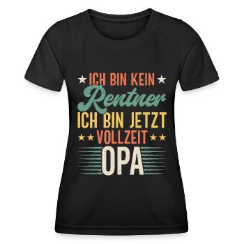 Grandpa, Grandpa, Grandpa, Grandpapa - Women's Functional T-Shirt - black - Front - AI Model Female 172 light (172cm)