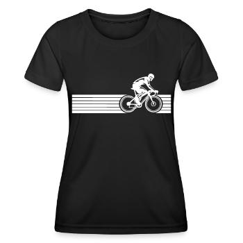 BIKE - T-shirt sport Femme - noir - Devant - AI Model Female 172 light (172cm)