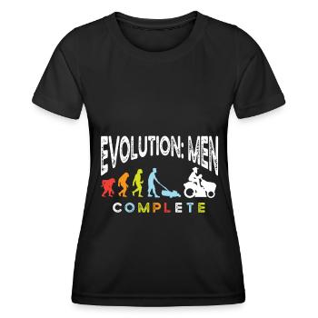 Tondeuse à gazon Robot Tondeuse à gazon Robot Tondeuse à gazon - T-shirt sport Femme - noir - Devant - AI Model Female 172 light (172cm)
