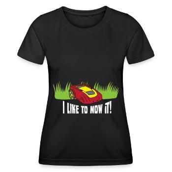 Tondeuse à gazon Robot Tondeuse à gazon Robot Tondeuse à gazon - T-shirt sport Femme - noir - Devant - AI Model Female 172 light (172cm)