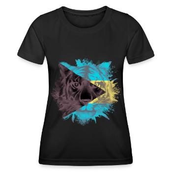 Bahamas - T-shirt sport Femme - noir - Devant - AI Model Female 172 light (172cm)