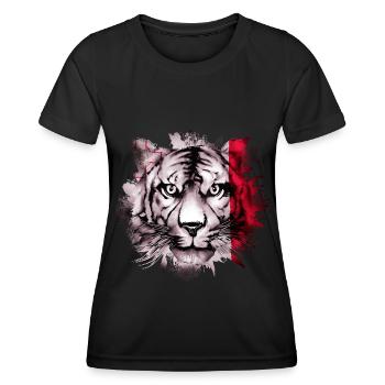 Malta - Frauen Funktions-T-Shirt - Schwarz - Vorne - AI Model Female 172 light (172cm)