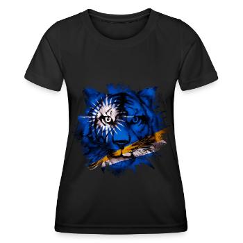 Marshallinseln - Frauen Funktions-T-Shirt - Schwarz - Vorne - AI Model Female 172 light (172cm)
