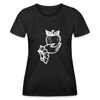 Humeur de Shakespeare - T-shirt sport Femme - noir - Devant - AI Model Female 172 light (172cm)