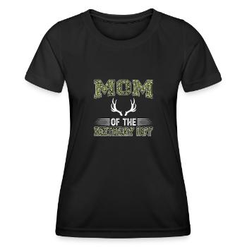 Jäger Jagd Jagd Geschenk - Frauen Funktions-T-Shirt - Schwarz - Vorne - AI Model Female 172 light (172cm)