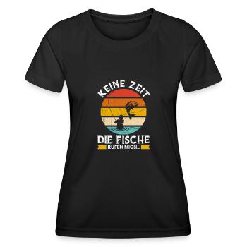Onkel & Nichte Familie Nichte Geschenk - Frauen Funktions-T-Shirt - Schwarz - Vorne - AI Model Female 172 light (172cm)