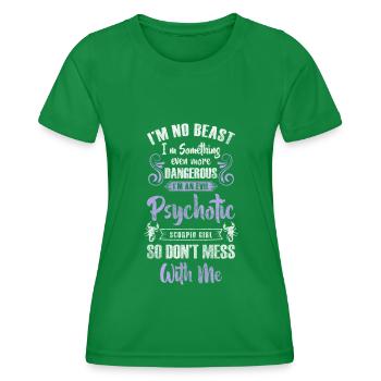 Sternzeichen Skorpion Sterne Eigenschaften - Frauen Funktions-T-Shirt - Kelly Green - Vorne - AI Model Female 172 dark (172cm)