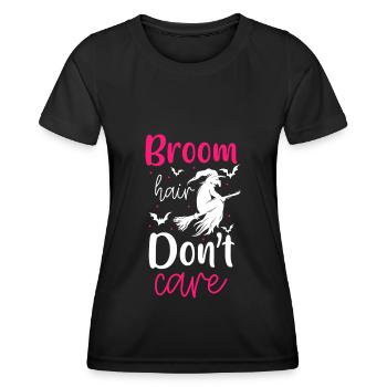 Sorcière Wicca Magie Mystique - T-shirt sport Femme - noir - Devant - AI Model Female 172 light (172cm)