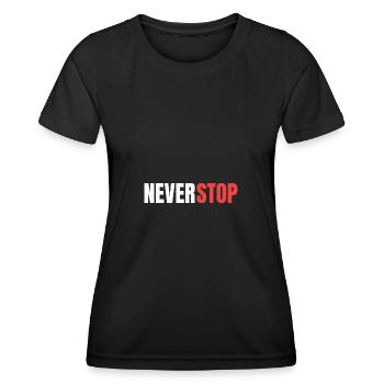 Gamestop GME share trading - Women's Functional T-Shirt - black - Front - AI Model Female 172 light (172cm)