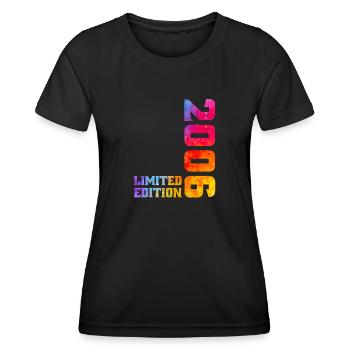 Limited Edition 2006 Anniversary Gift 2006 - Women's Functional T-Shirt - black - Front - AI Model Female 172 light (172cm)