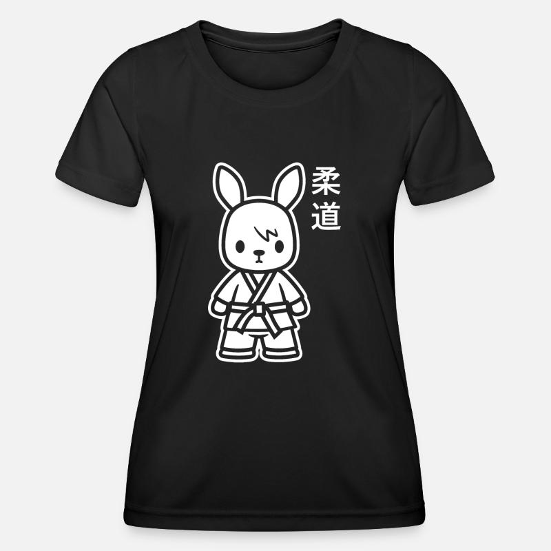 judo - Women's Functional T-Shirt - black