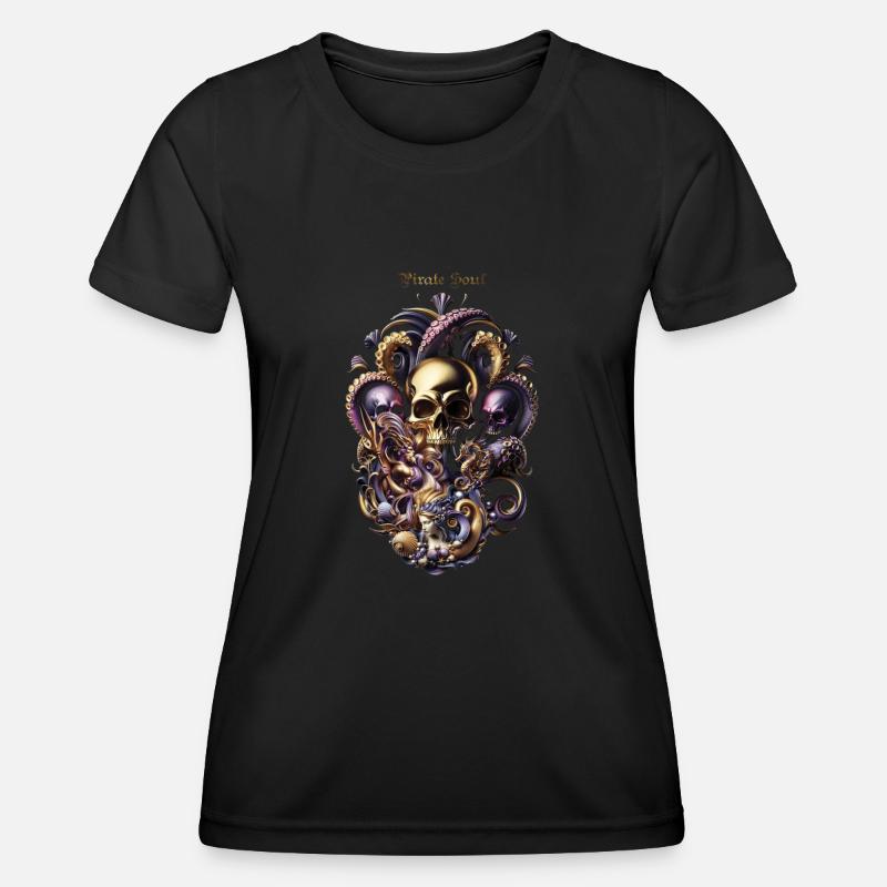 Poseidon - Women's Functional T-Shirt - black
