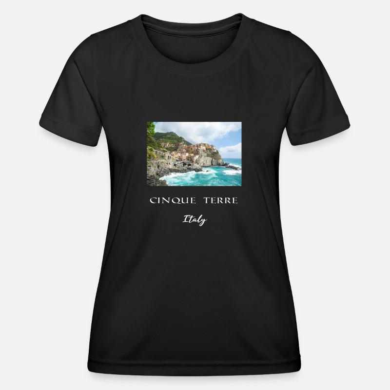 CT 1 exp white - Women's Functional T-Shirt - black