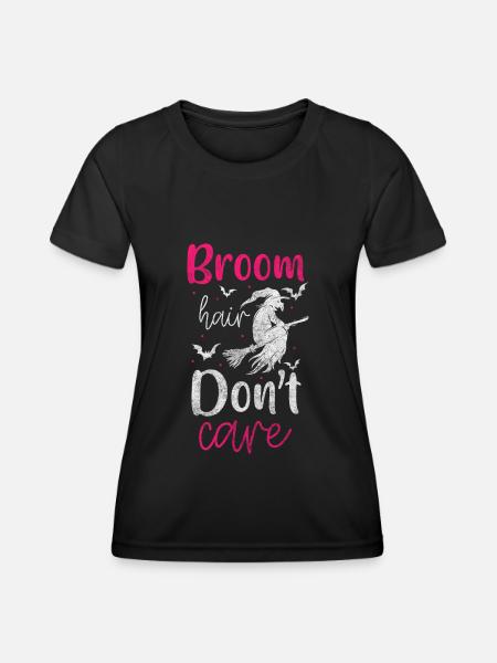 Hexerei Frauen Zauberei Monster - Frauen Funktions-T-Shirt - Schwarz