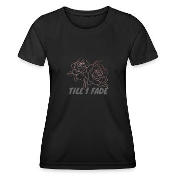 Till I Fade - Women's Functional T-Shirt - black - Front - AI Model Female 172 light (172cm)