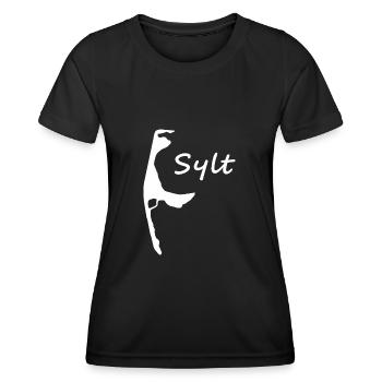 Sylt - T-shirt sport Femme - noir - Devant - AI Model Female 172 light (172cm)