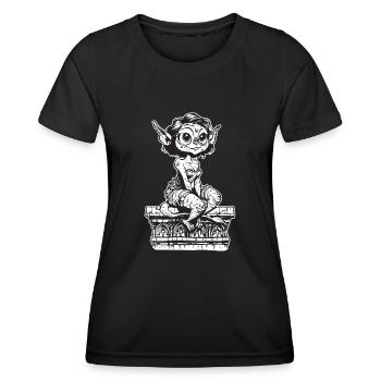 Gargoyle Girl - Women's Functional T-Shirt - black - Front - AI Model Female 172 light (172cm)