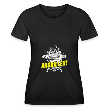 Barbecue Grill Grill - T-shirt sport Femme - noir - Devant - AI Model Female 172 light (172cm)