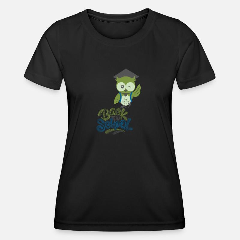 Back to School - Women's Functional T-Shirt - black