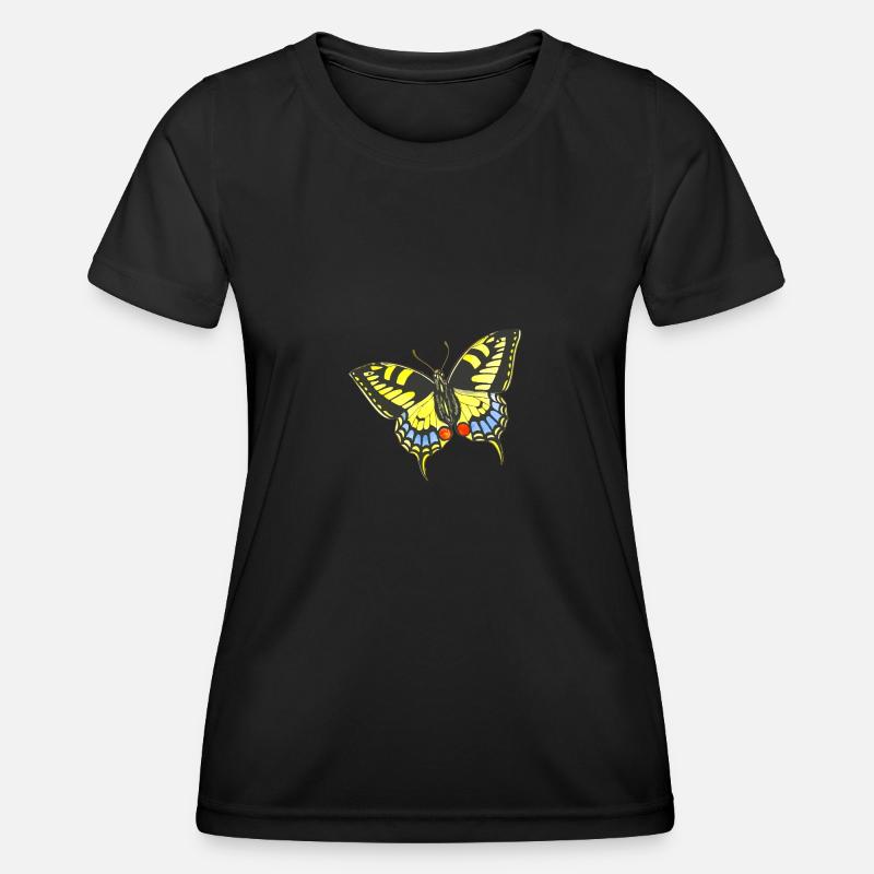 butterfly - Women's Functional T-Shirt - black