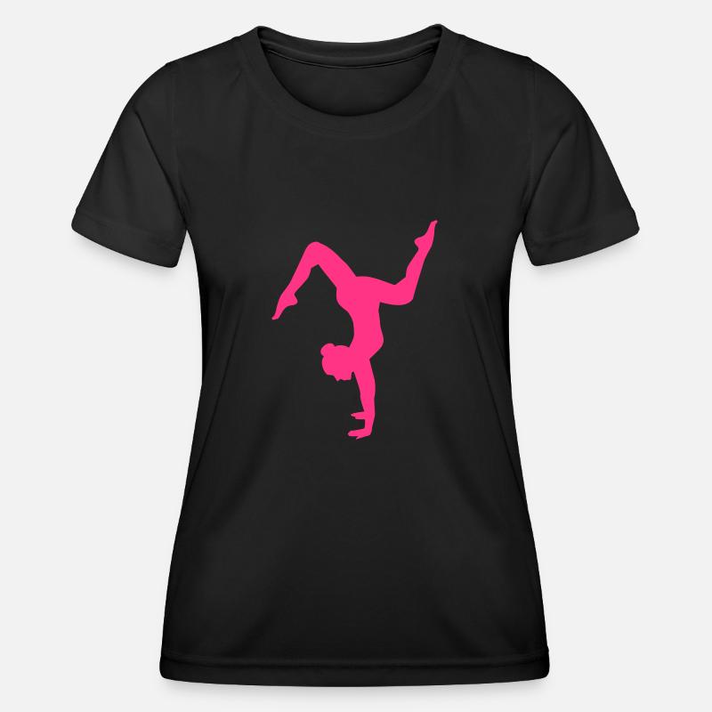 Gymnastics - Women's Functional T-Shirt - black