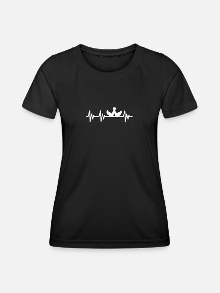 ArmWrestling Armwrestling Heartbeat Pulse - Women's Functional T-Shirt - black