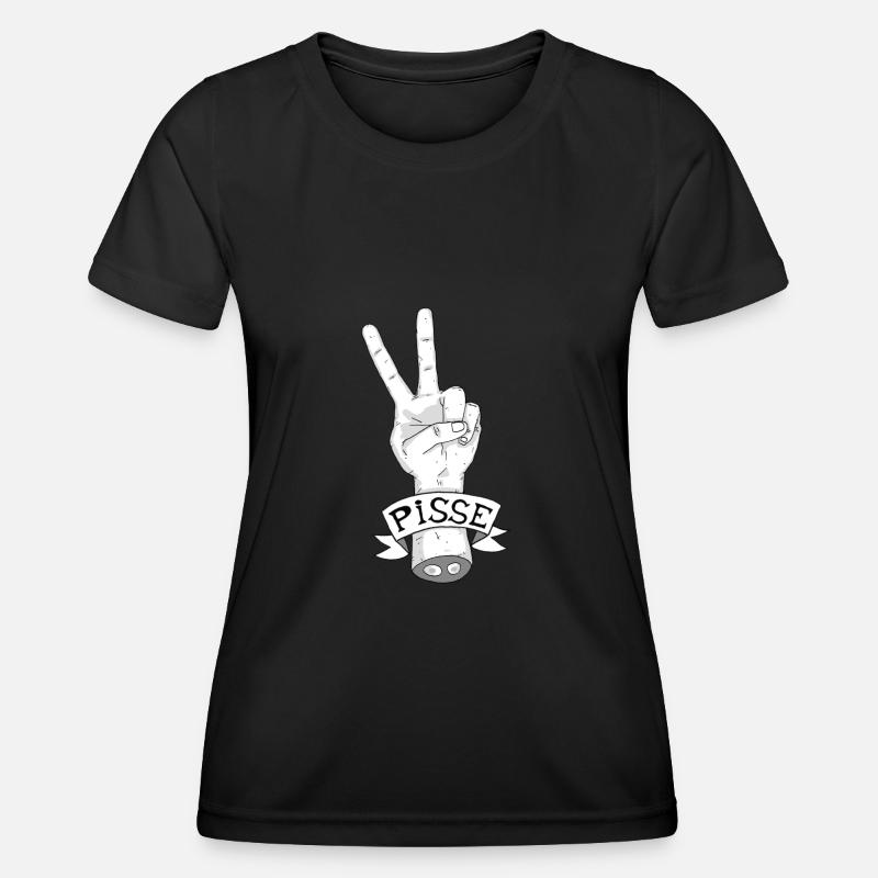 Approximative Translation # 5 - Women's Functional T-Shirt - black