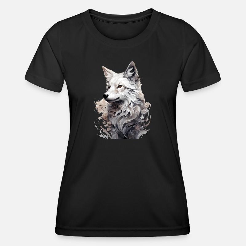 Polar fox - Women's Functional T-Shirt - black