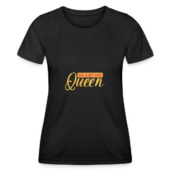 Langusten Languste - Frauen Funktions-T-Shirt - Schwarz - Vorne - AI Model Female 172 light (172cm)