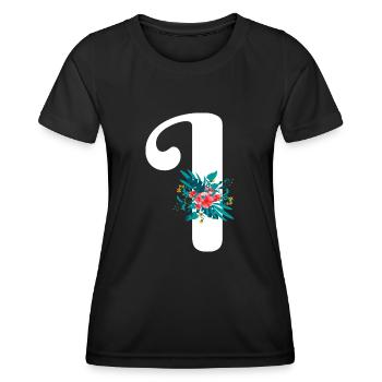 Brief Ich habe geblüht - Frauen Funktions-T-Shirt - Schwarz - Vorne - AI Model Female 172 light (172cm)