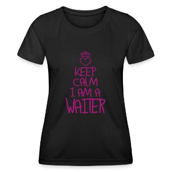 Best Kellner ever Kellner Geschenk - Frauen Funktions-T-Shirt - Schwarz - Vorne - AI Model Female 172 light (172cm)