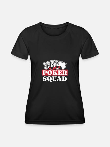 Poker Poker Players Poker - Women's Functional T-Shirt - black