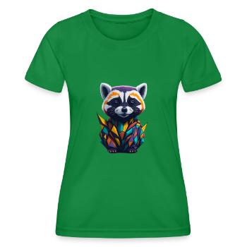 Raco laveur 2 - T-shirt sport Femme - vert - Devant - AI Model Female 172 dark (172cm)