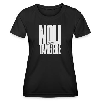 Noli me Tangere - T-shirt sport Femme - noir - Devant - AI Model Female 172 light (172cm)