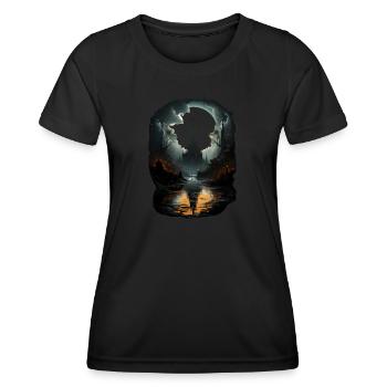 Gothic - Women's Functional T-Shirt - black - Front - AI Model Female 172 light (172cm)