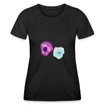 Zytologie und Zellen - Frauen Funktions-T-Shirt - Schwarz - Vorne - AI Model Female 172 light (172cm)