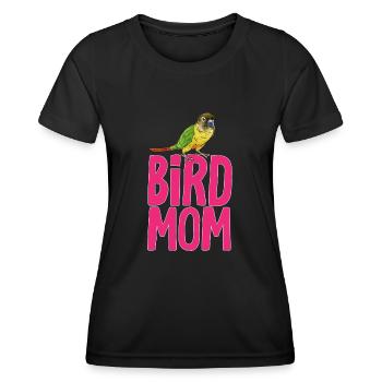 Molina Parakeet Parrot Bird Parakeet - Women's Functional T-Shirt - black - Front - AI Model Female 172 light (172cm)