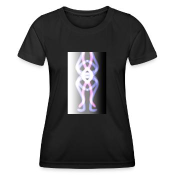 Figure, Fantaisie, Motif - T-shirt sport Femme - noir - Devant - AI Model Female 172 light (172cm)