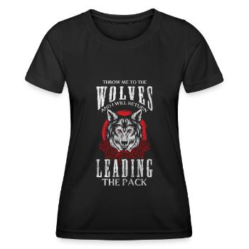 Chef Arbeit Kollege Angestellte - Frauen Funktions-T-Shirt - Schwarz - Vorne - AI Model Female 172 light (172cm)