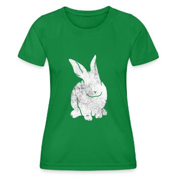 Rabbit - Women's Functional T-Shirt - kelly green - Front - AI Model Female 172 dark (172cm)