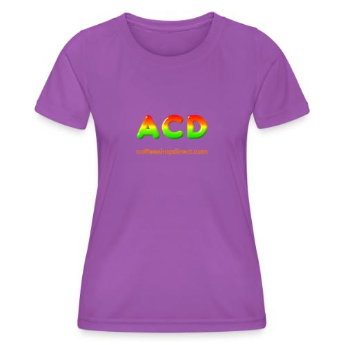 Big ACD Logo - Women's Functional T-Shirt