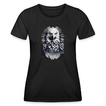 Bald Eagle - Women's Functional T-Shirt - black - Front - AI Model Female 172 light (172cm)
