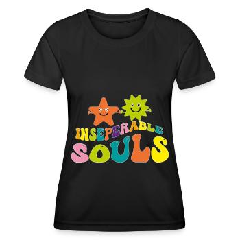Beste Freunde Best Buds Beste Freundinin - Frauen Funktions-T-Shirt - Schwarz - Vorne - AI Model Female 172 light (172cm)