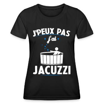 Ich kann keinen Whirlpool haben - Frauen Funktions-T-Shirt - Schwarz - Vorne - AI Model Female 172 light (172cm)