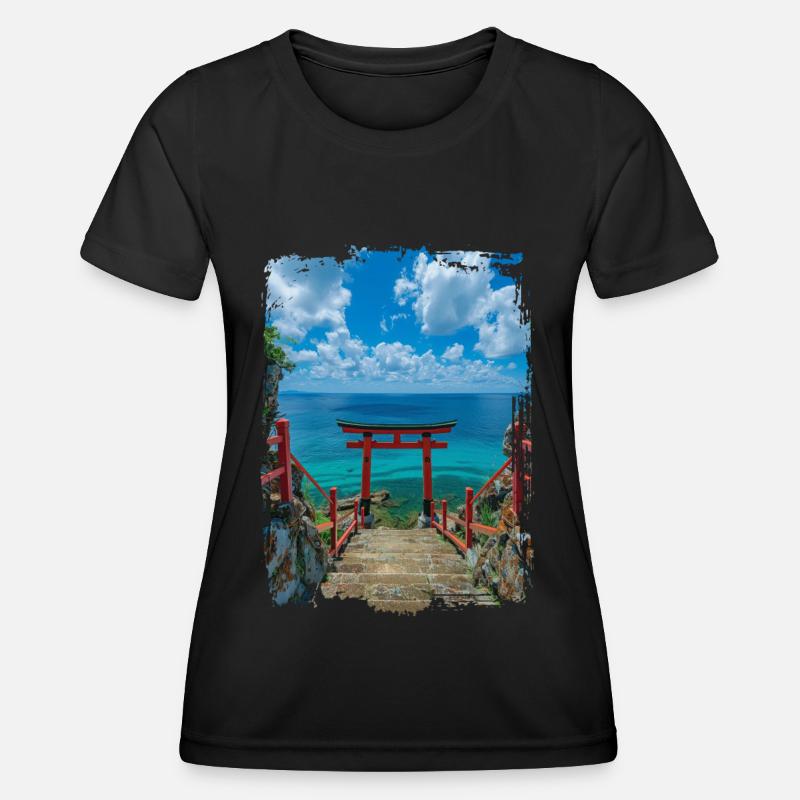 Japan - Women's Functional T-Shirt - black