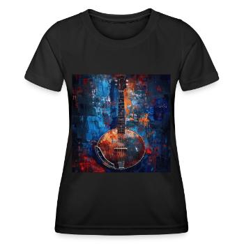 Banjo - Women's Functional T-Shirt - black - Front - AI Model Female 172 light (172cm)